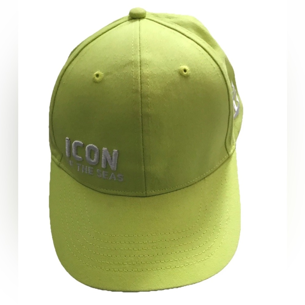 ICON of the Seas Royal Caribbean Bright Yellow Hat Inaugural Sailing 2024 NWOT